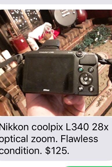 Nikkon coolpix L340 28 optical zoom