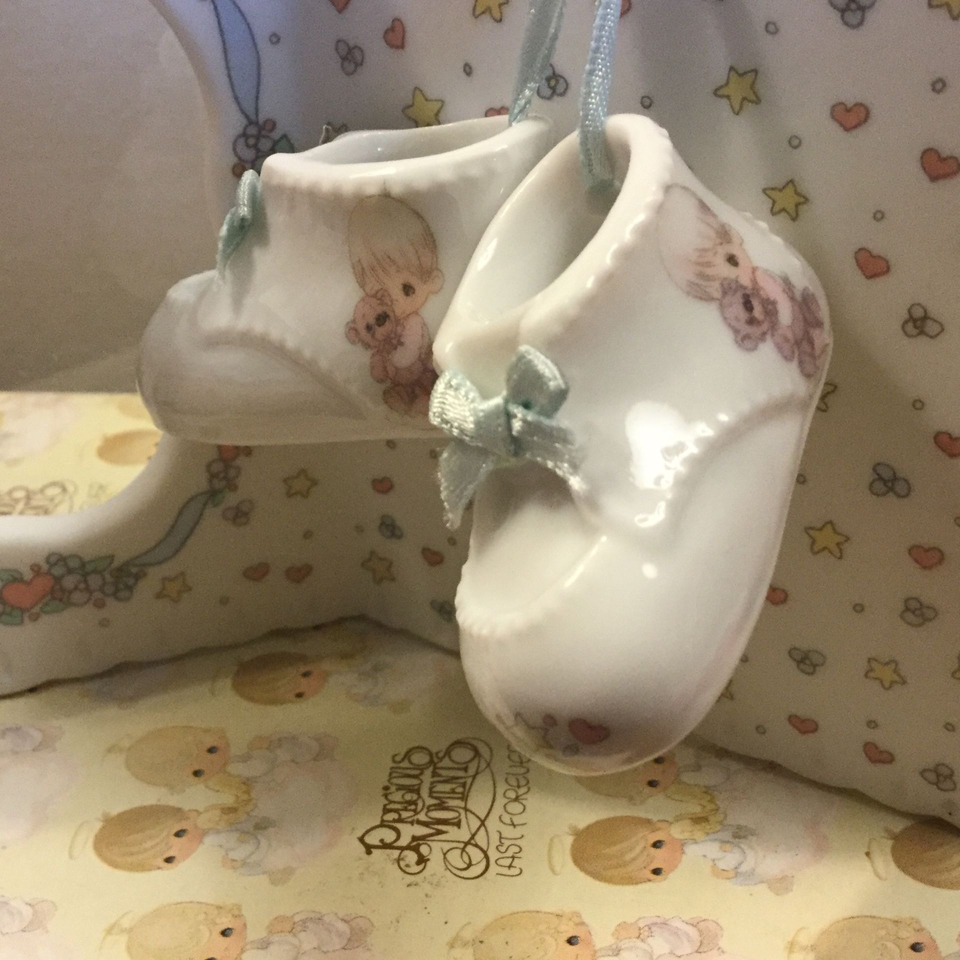 Precious moments baby boy frame