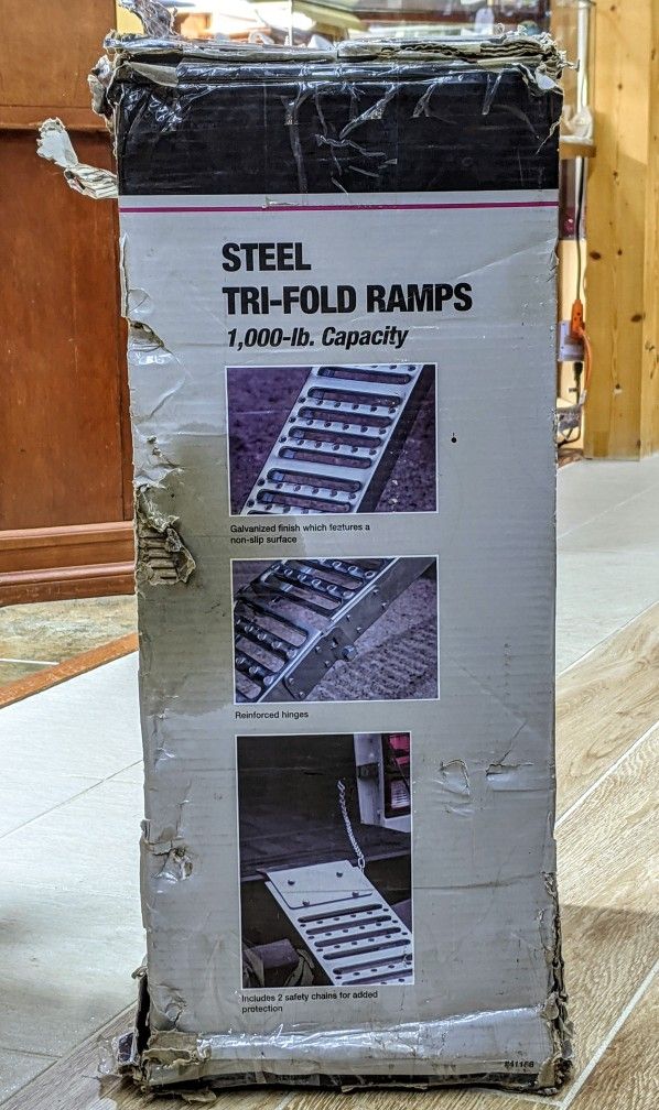 New Ultra-Tow Steel Trifold Ramps 1,000 lb capacity On sale