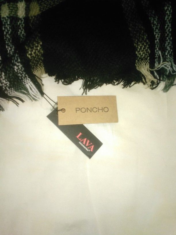 Poncho By Lava-Brand New!!
