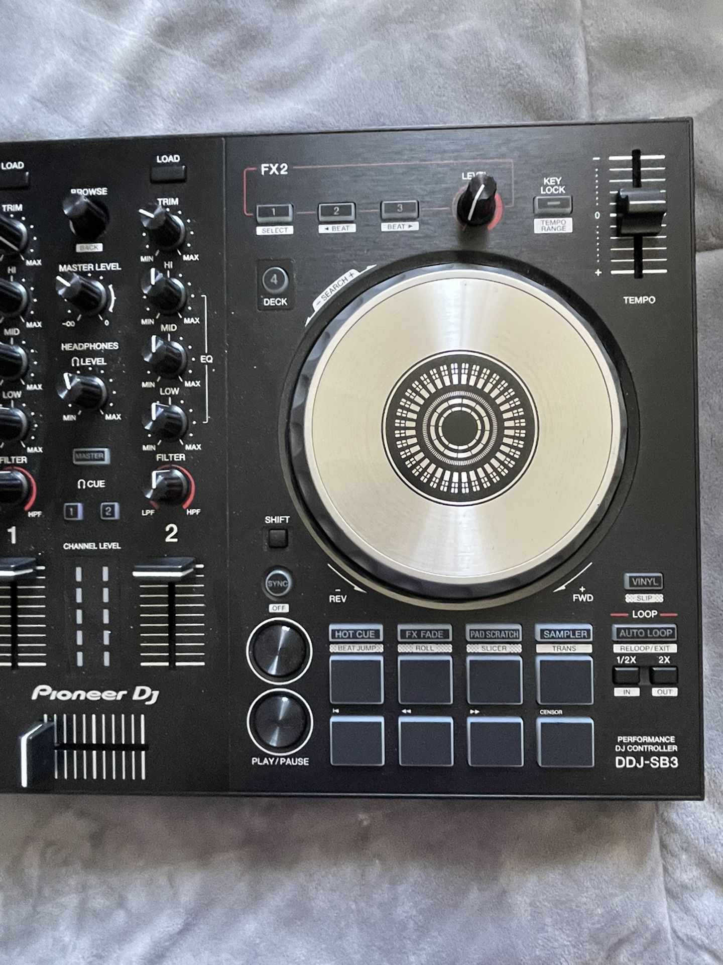 Pionner DDJ SB3 DJ CONTROLLER (RCA PIN STUCK)