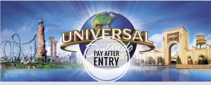 Universal Studios Tickets Pay After Entering