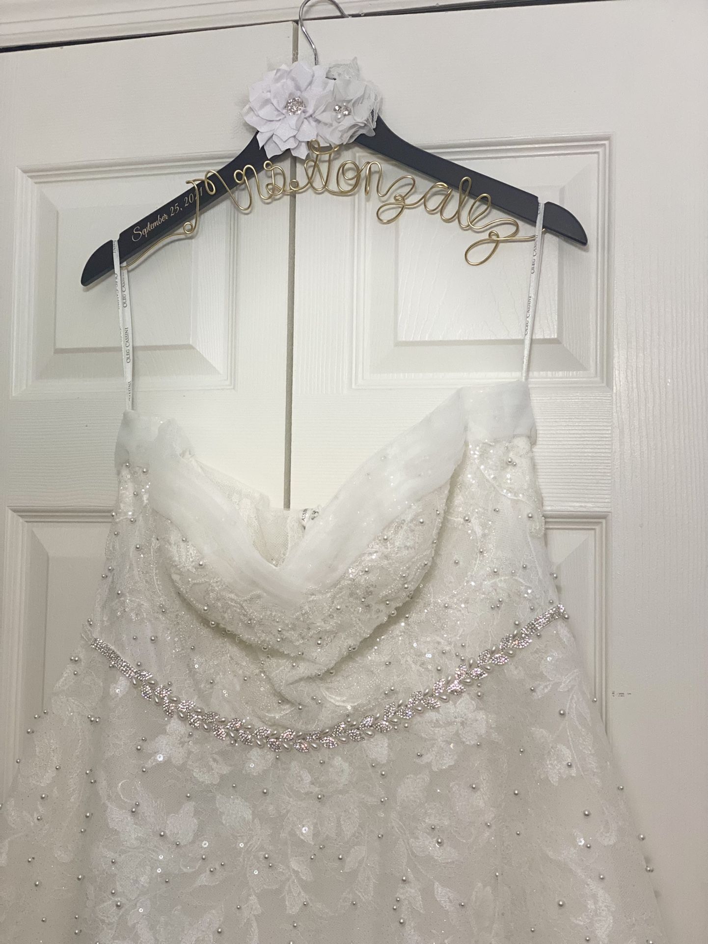 Bridal dress, Ivory White, Plus Size 16, Wedding Dress