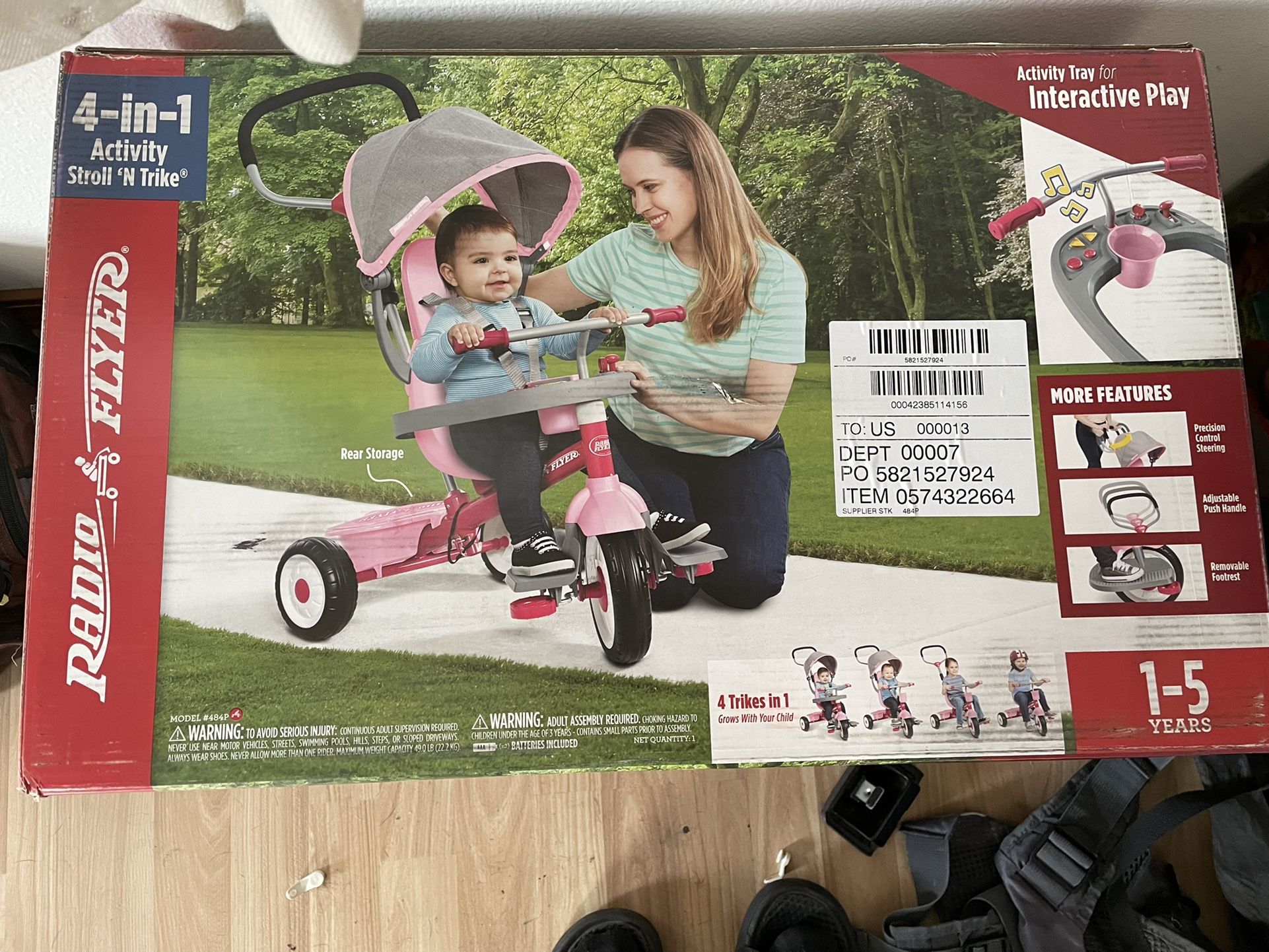 Radioflyer Trikes 2 Pink 2 Red