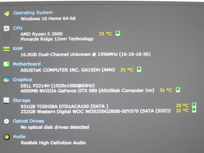 Ryzen Gaming PC Asus ROG Ryzen 5 | 16GB | GTX 980 | SSD | HDD | RGB