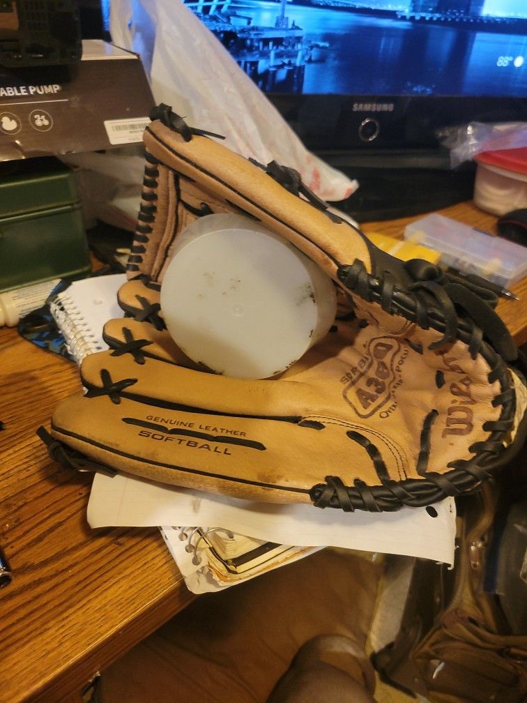 Wilson a360 softball 14" oversize pocket