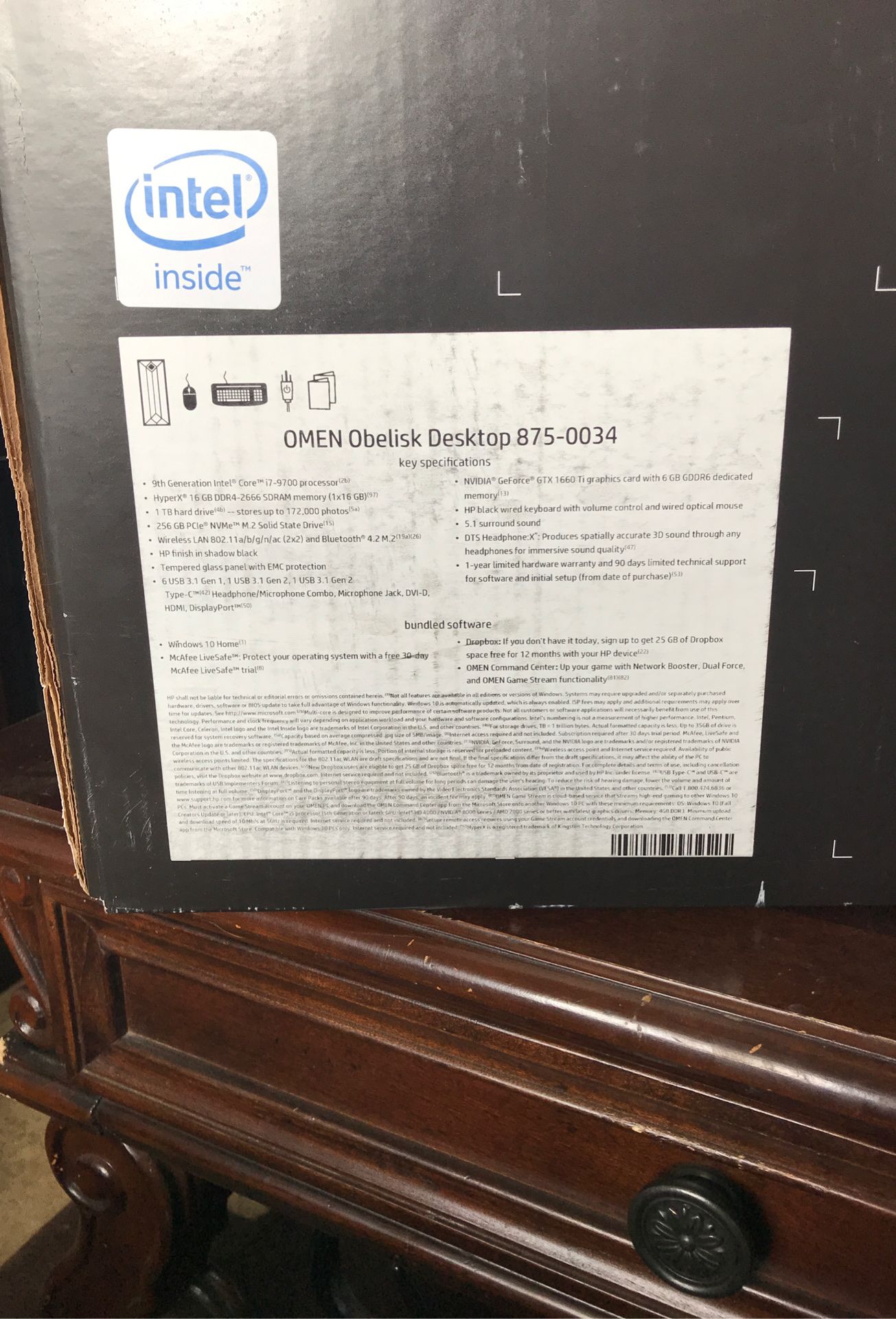 Omen gaming desktop!