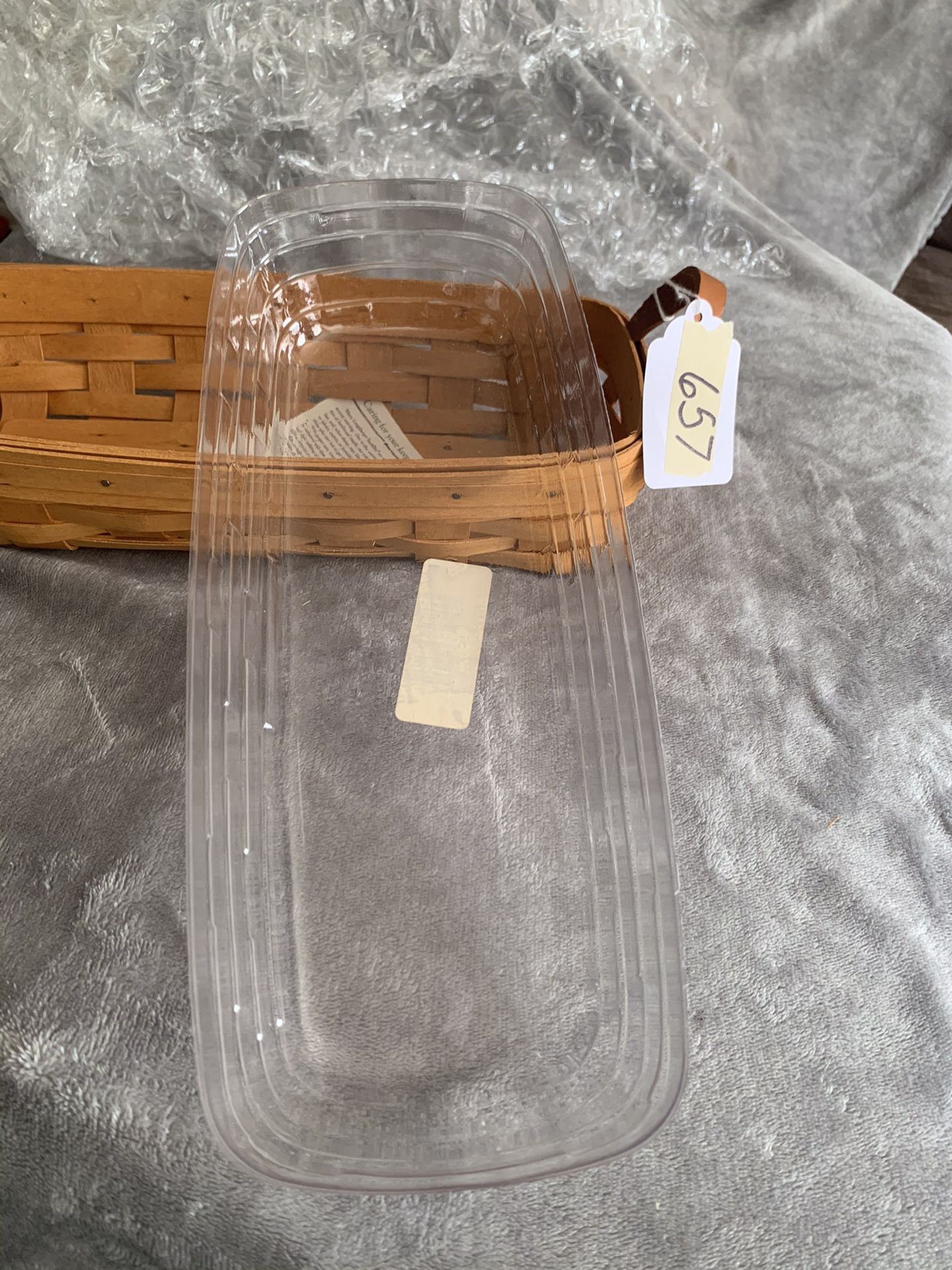 Longaberger 1996 Small Flower Pot Basket