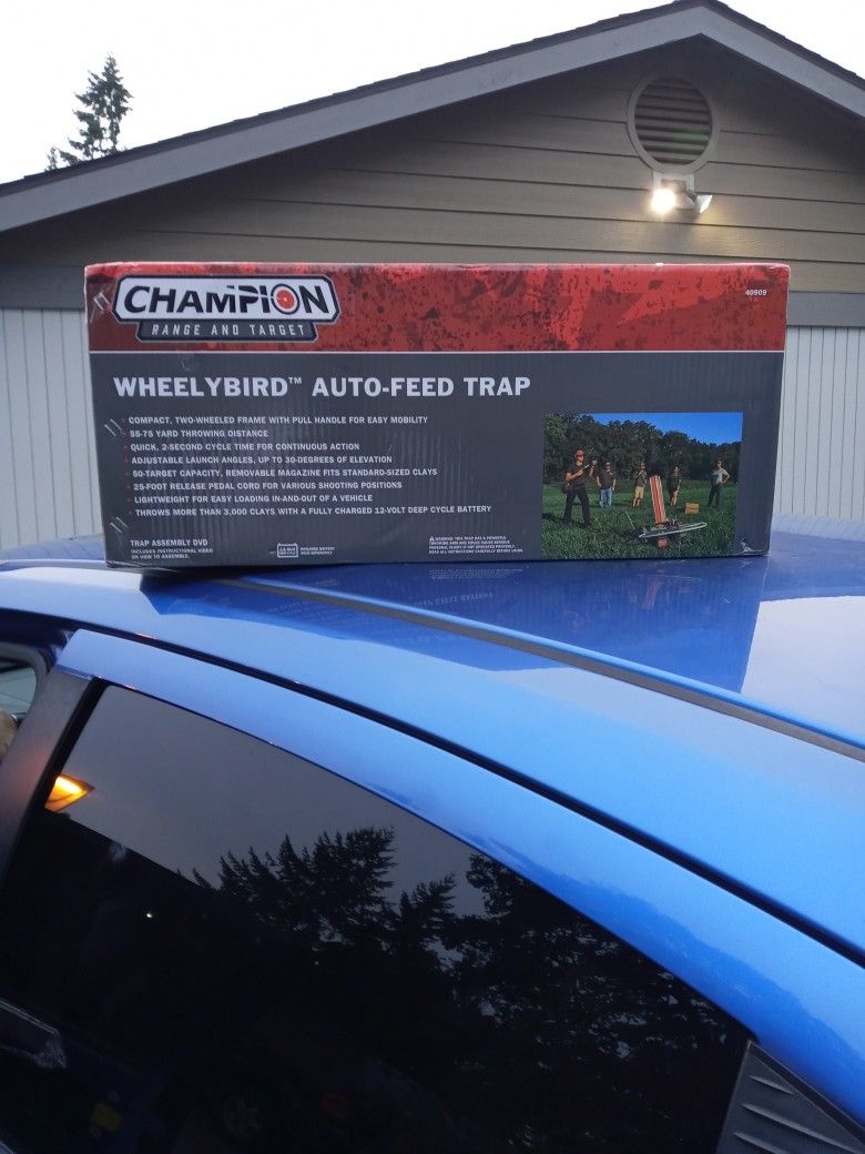 Champion Wheely Bird Auto-Feed Trap $75 Right Now