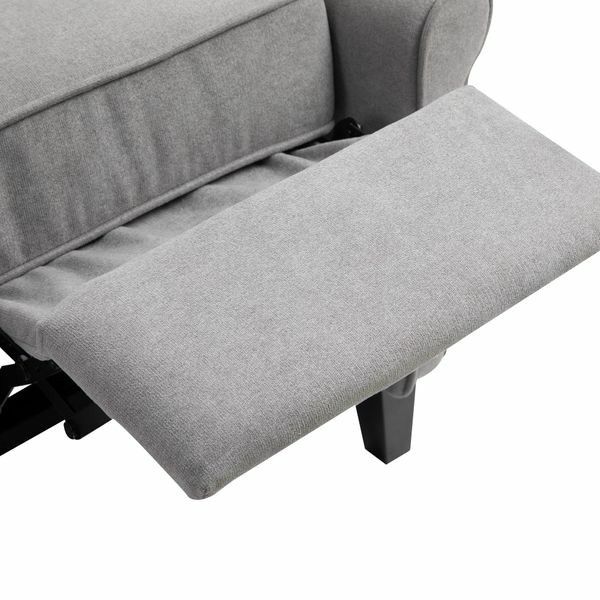 Manual Recliner Chair Massage Recliner Footrest with Remote