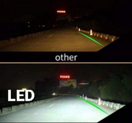 Auto Lighting For Different Type Of Vehicles LED Lights With Built In Fan. Bright Clear White Light.