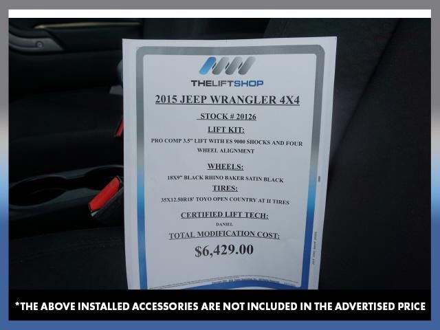 2015 Jeep Wrangler Unlimited