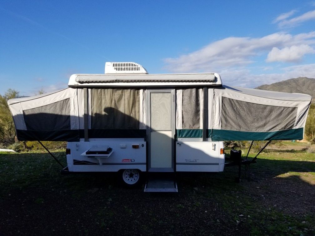 2000 Coleman Pop Up Tent Trailer for Sale in New River, AZ OfferUp