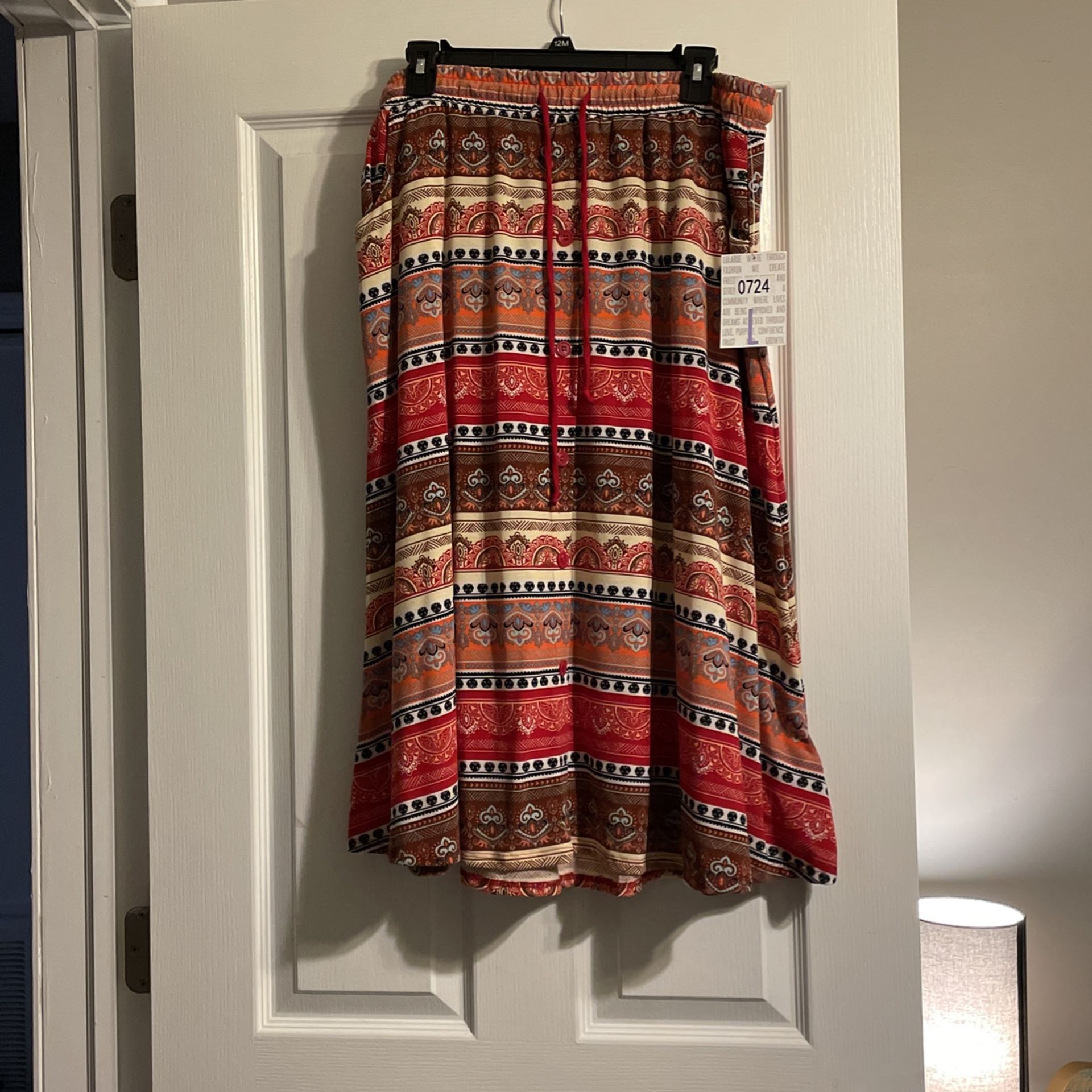 LulaRoe Marsha Skirt L