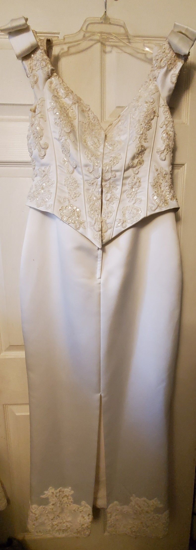 Couture Italian Ivory Wedding Dress Size 12
