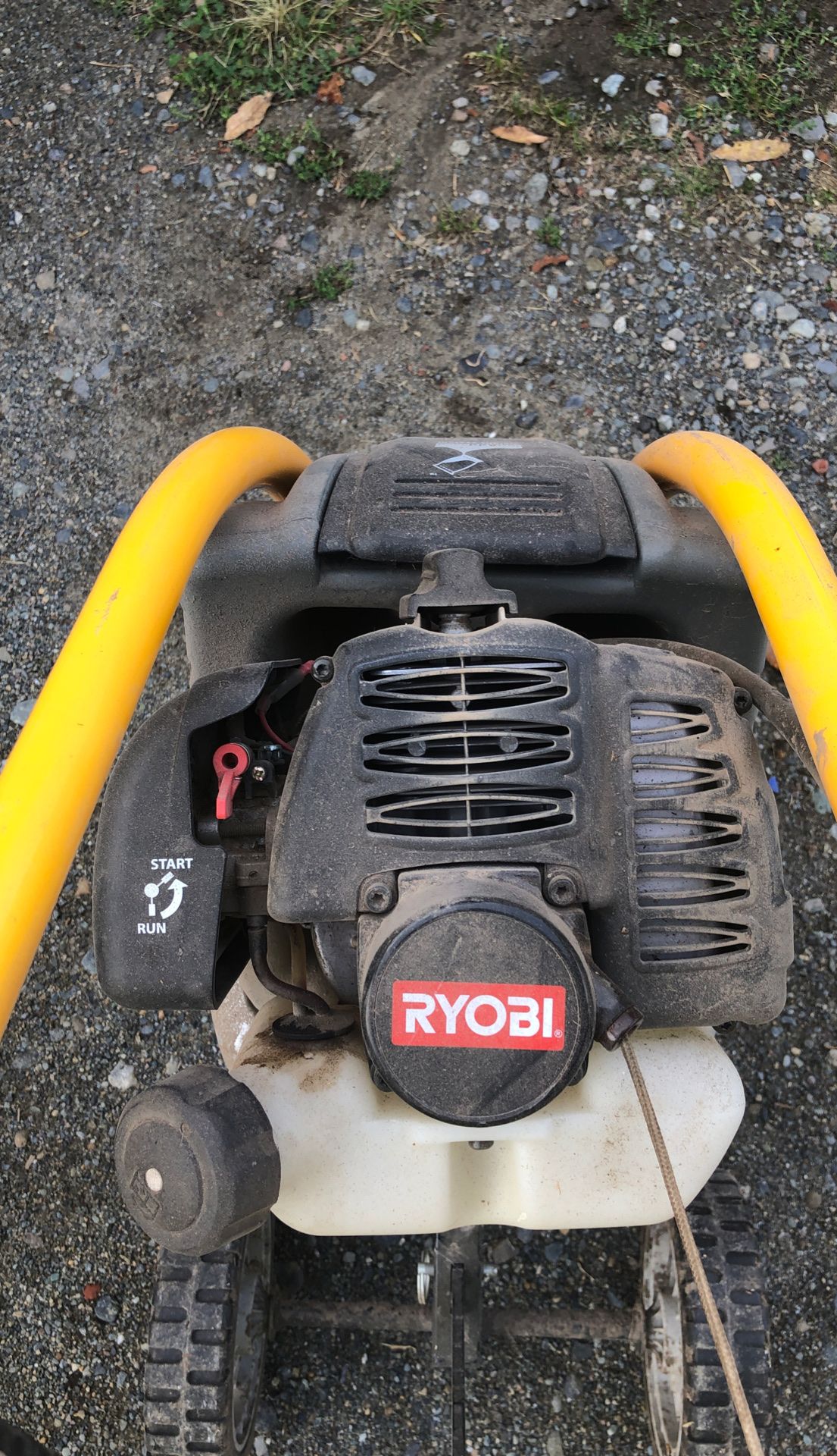 Ryobi ZRRY60511 Commercial Grade 25.4cc 1.2 HP Gas Powered Tiller