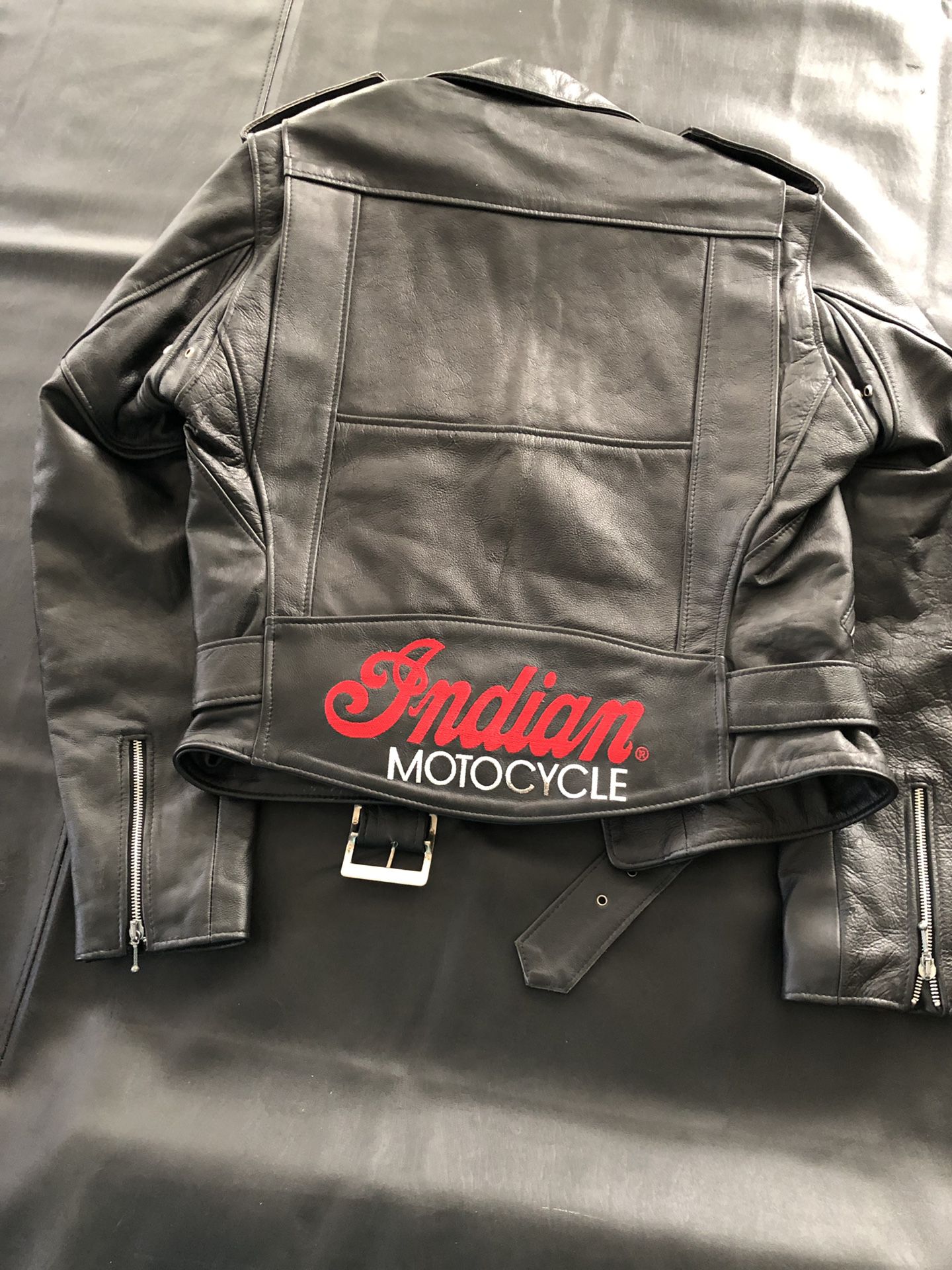 INDIAN MOTORCYCLE WOMEN’S BLACK LEATHER JACKET NEW
