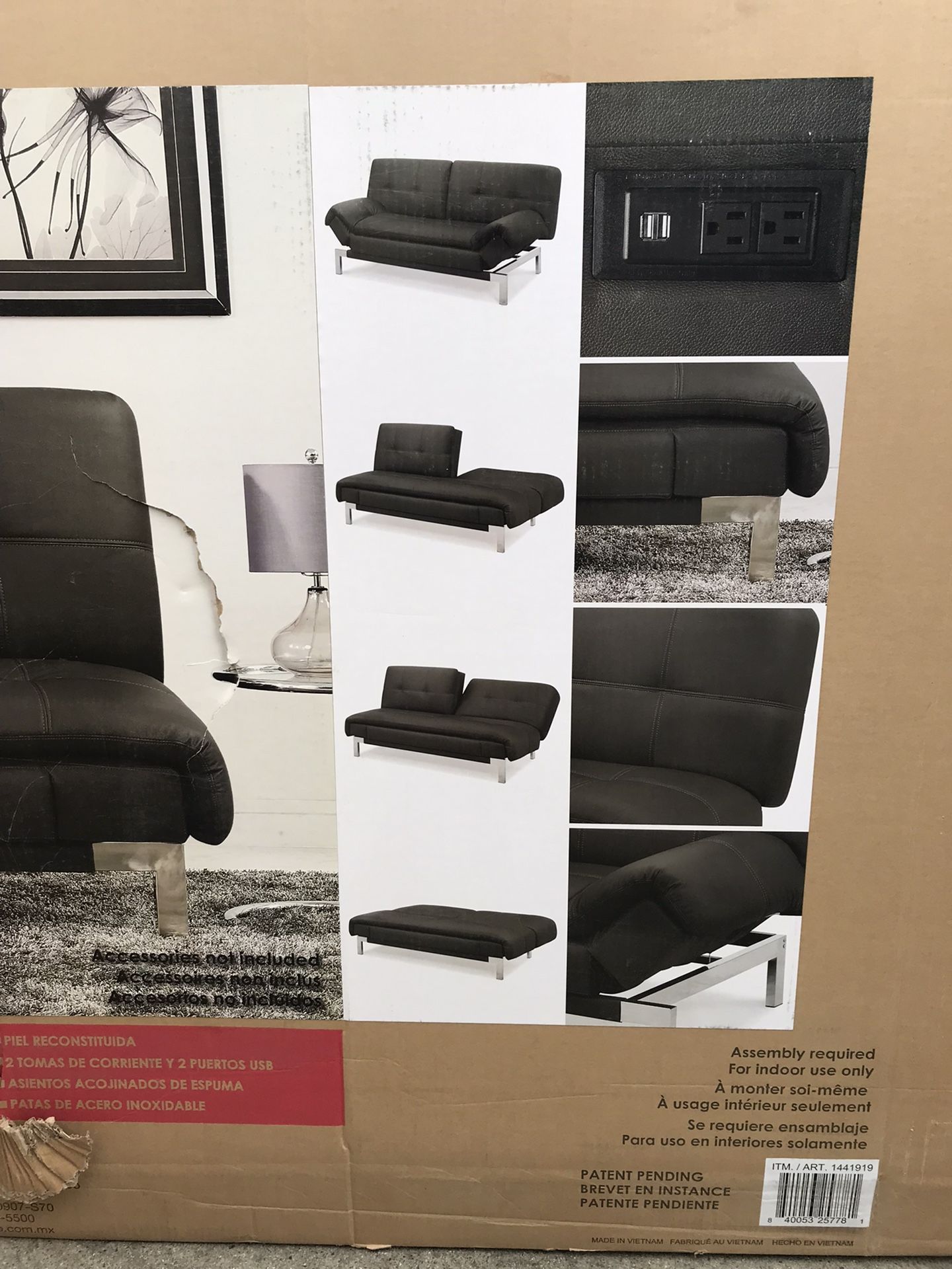 lounger couch futon