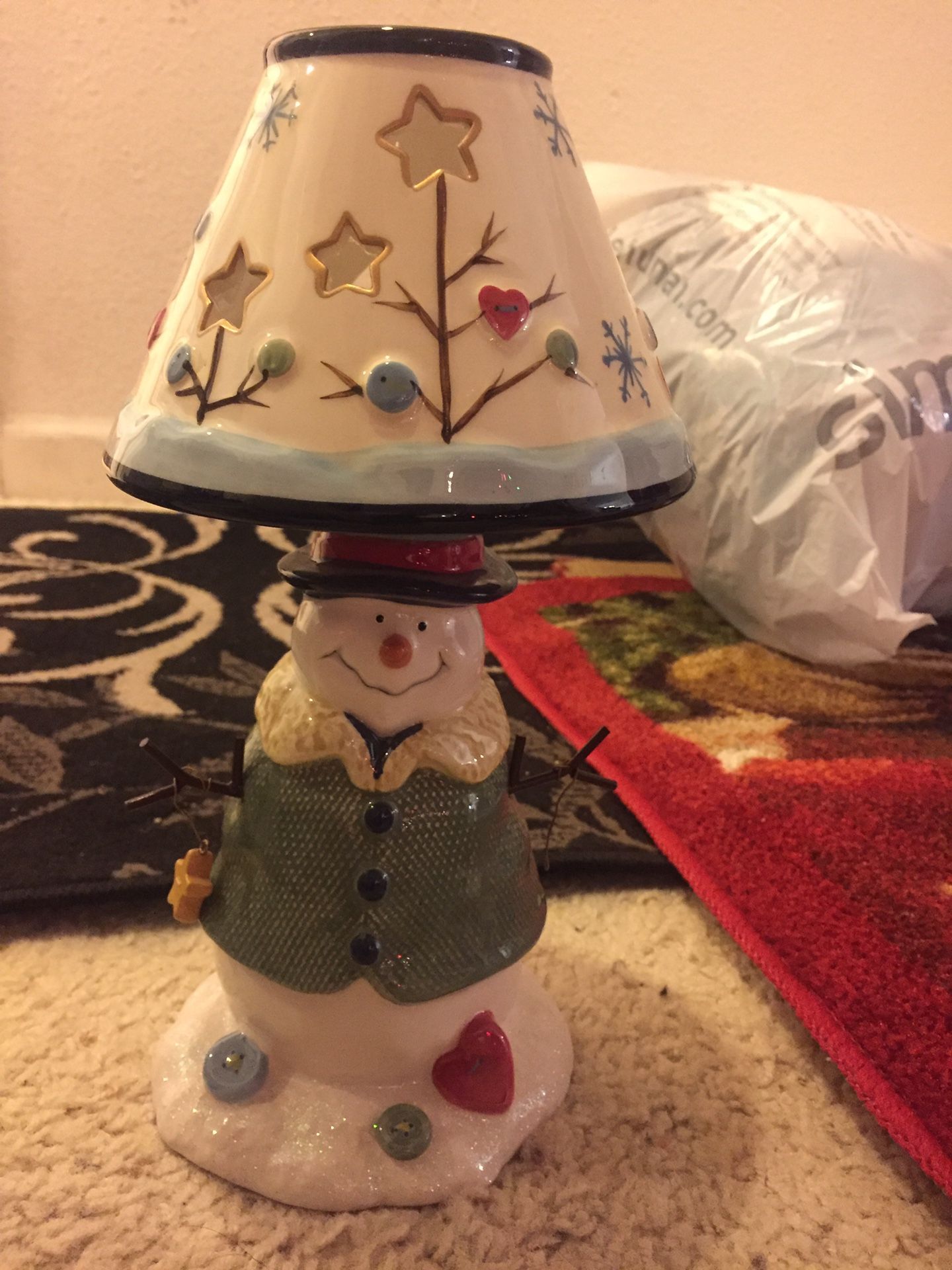 Snowman Christmas decorations. $25 for all!