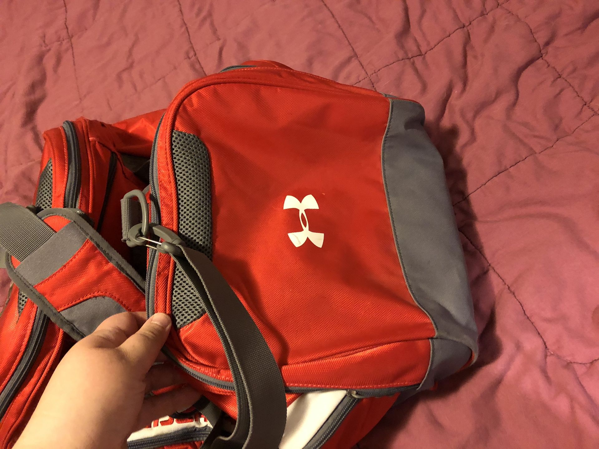 Under Armour Duffle Bag.