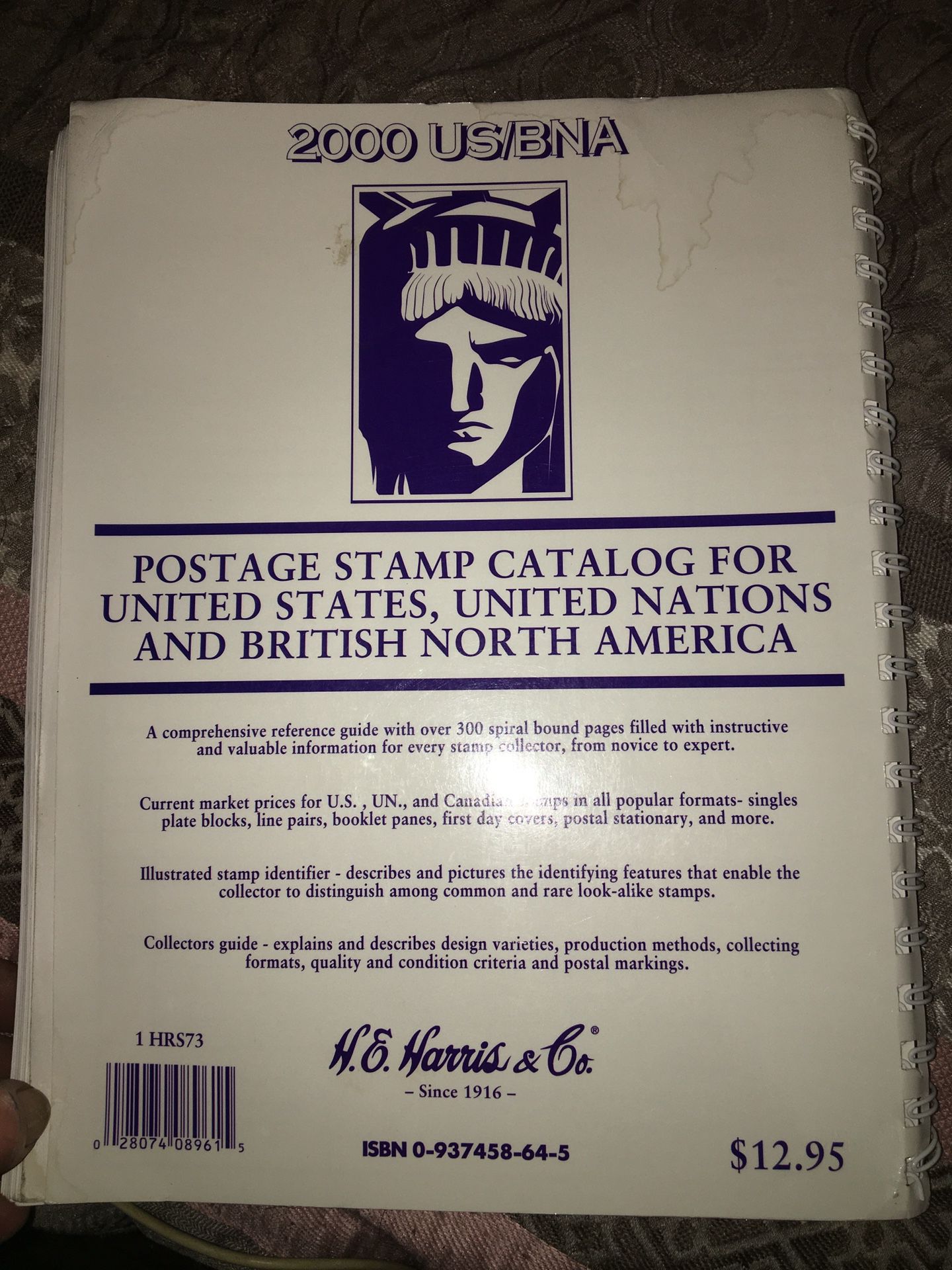 2000 US/BNA Postage Stamp Catalog