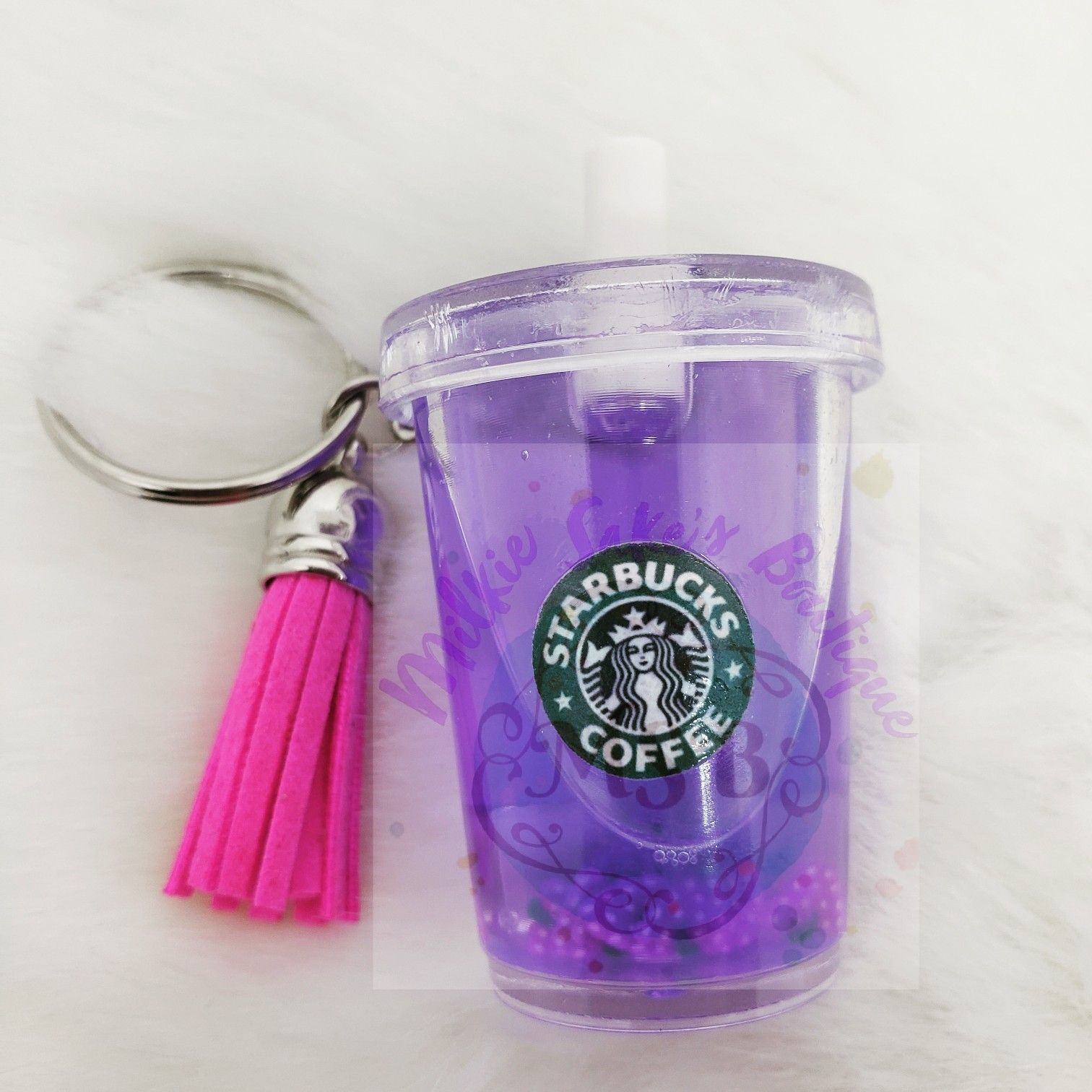 Handmade shaker keychains/ornaments