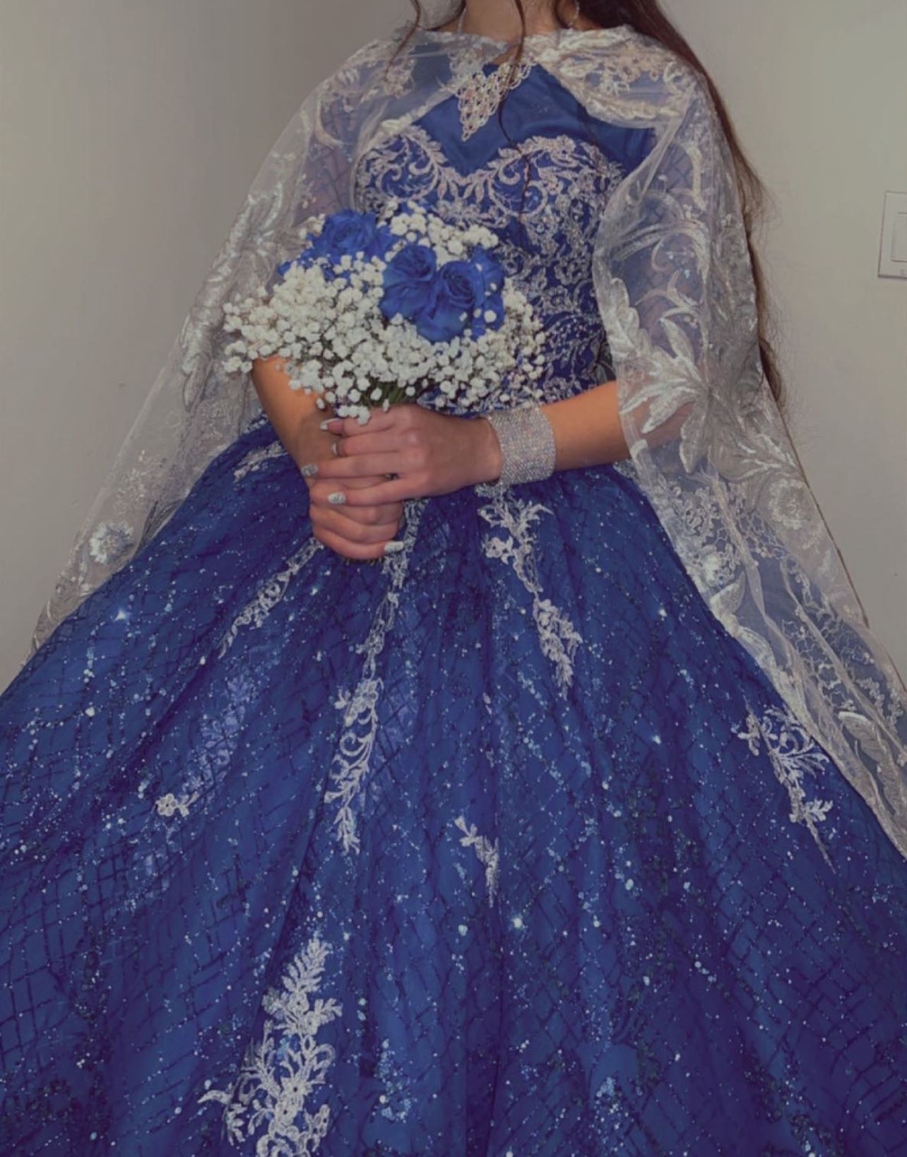 Quince Dress With Cape