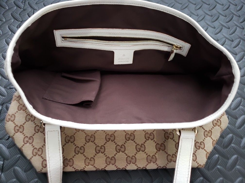 Authentic Gucci Monogram tote