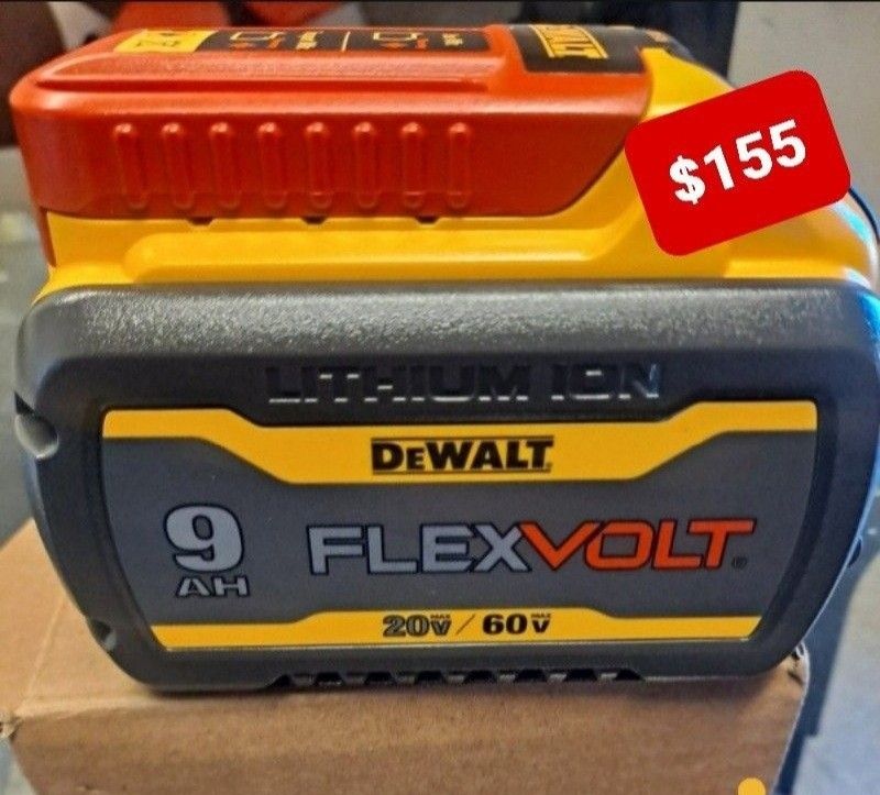 DEWALT FLEXVOLT 60V Battery 9.0ah