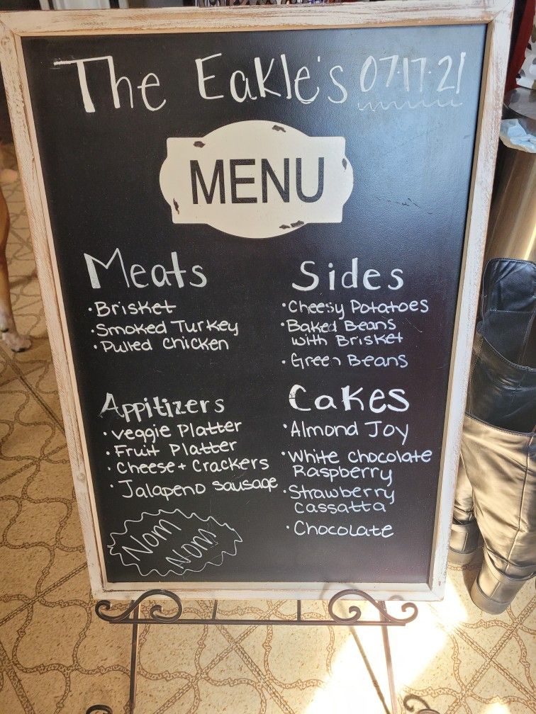 Wedding Menu Sign