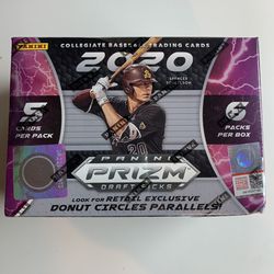 2020 Panini Prizm Draft Picks Collegiate Baseball Blaster Box NEW IN HAND  Thumbnail