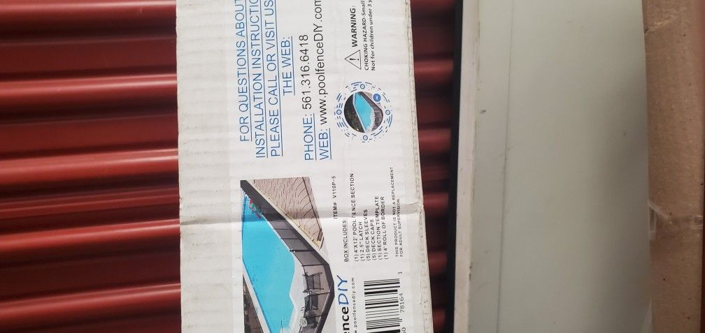 Pool Fence DIY by Life Saver Fencing Section Kit, 4 x 12-Feet, Black
