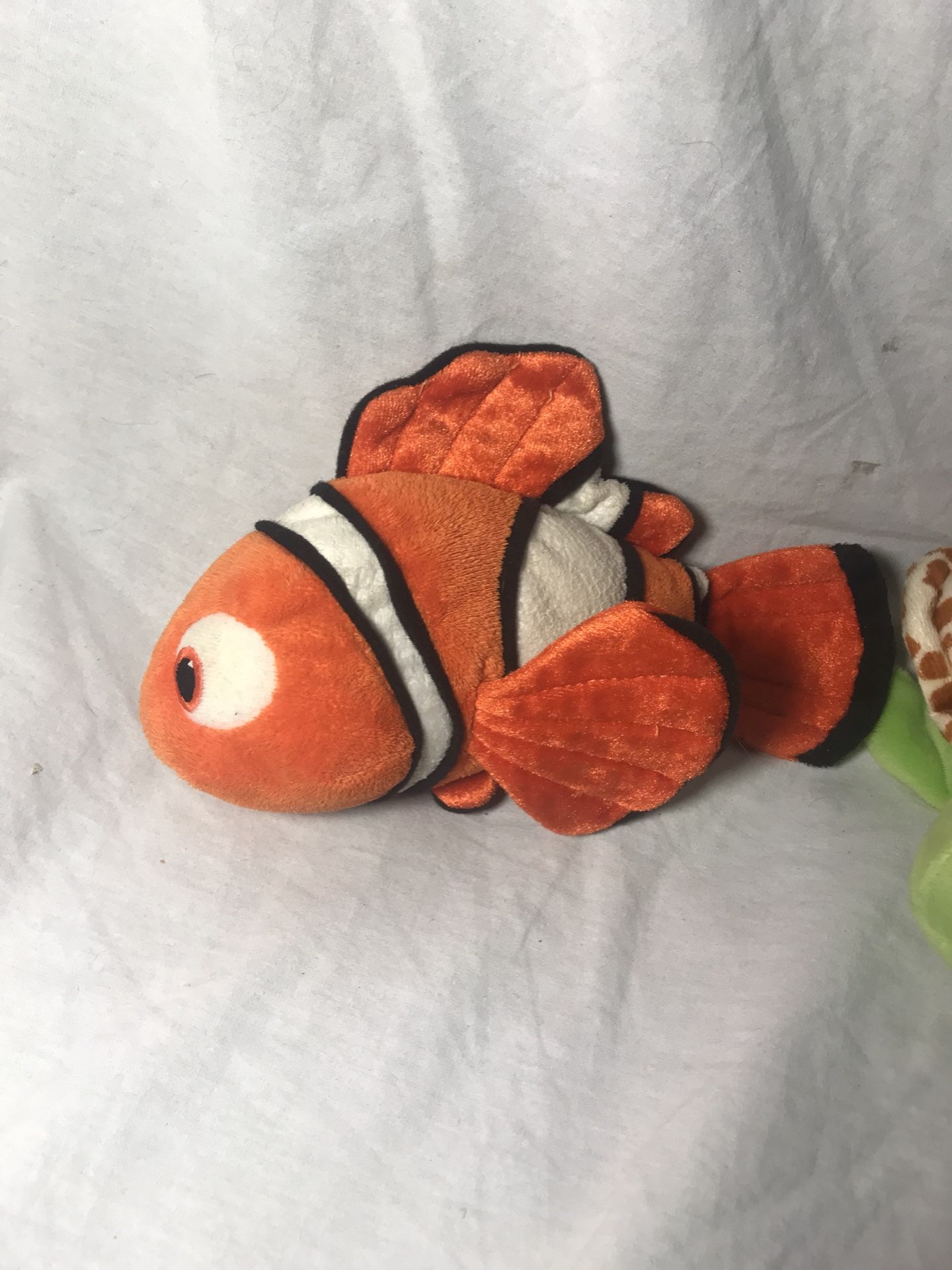 Finding Nemo & Baby Turtle Plush Toys