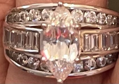 Bella Luce Marquise Cut Ring Size 7