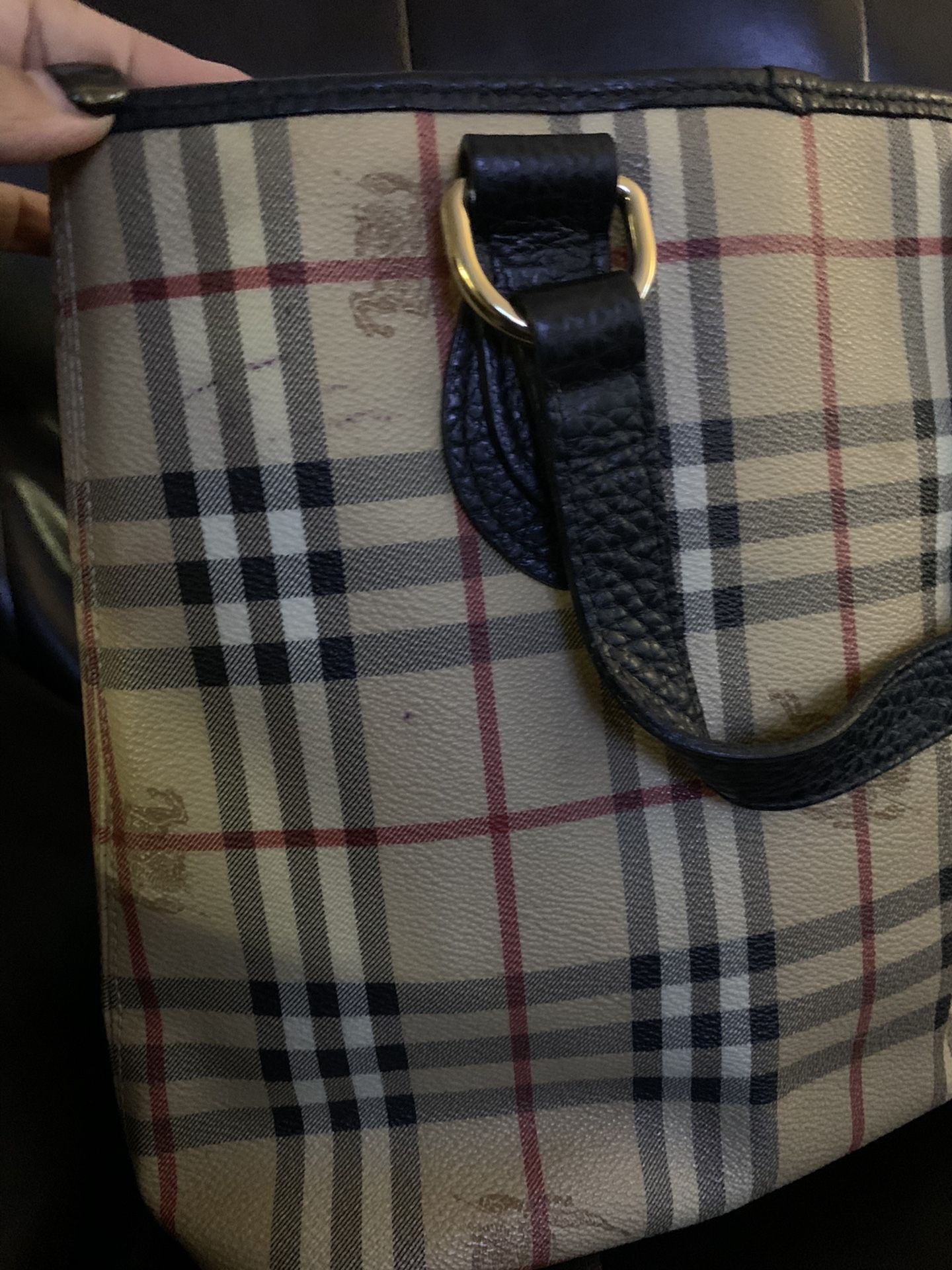 Authentic Burberry Haymaker Tote