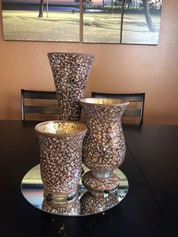 Firefly Home Collection set of 3 vases Thumbnail