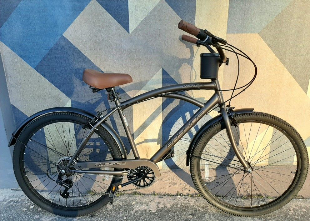 NEW! 26" Men's Cruiser Bike. 7 Speeds. Rider Height 5'2"- 5'10". PRICE IS FIRM! 🚲👩🔧🚴