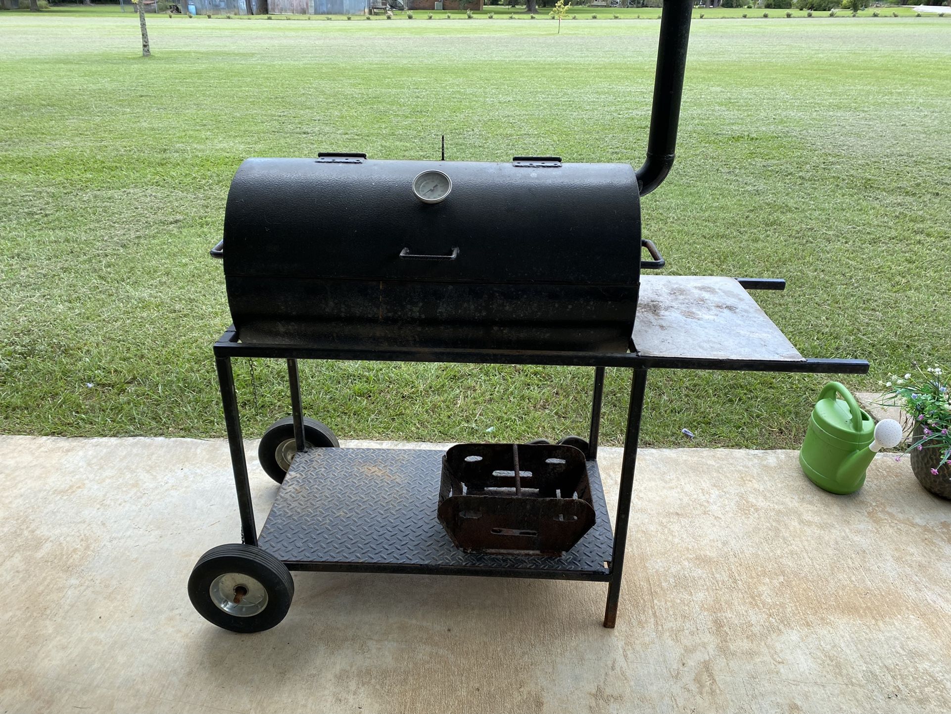 Homemade BBQ Pit