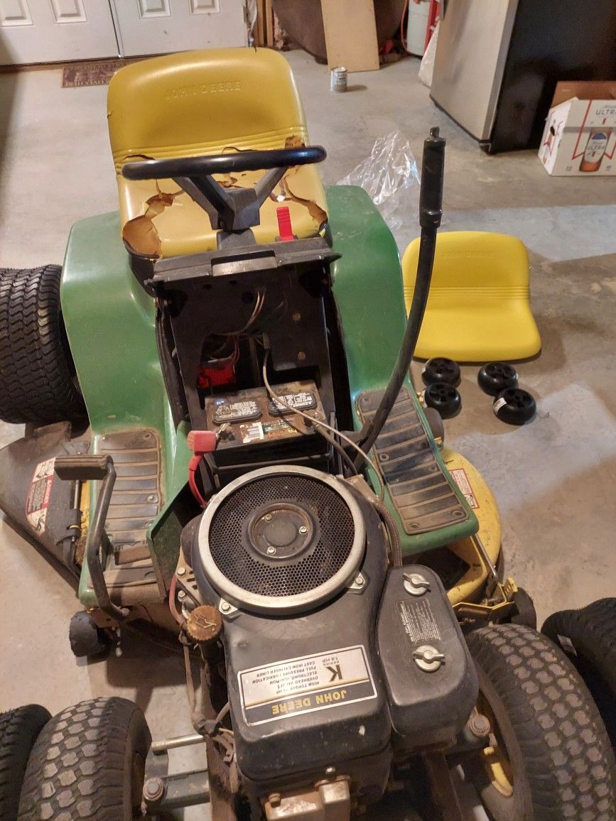 For Sale.. Have All New Tires, Deck Wheels And Seat. Recently Repaired.. Receipts Available. Works And Runs Excellent. Just Needs Hood Cover. $1000