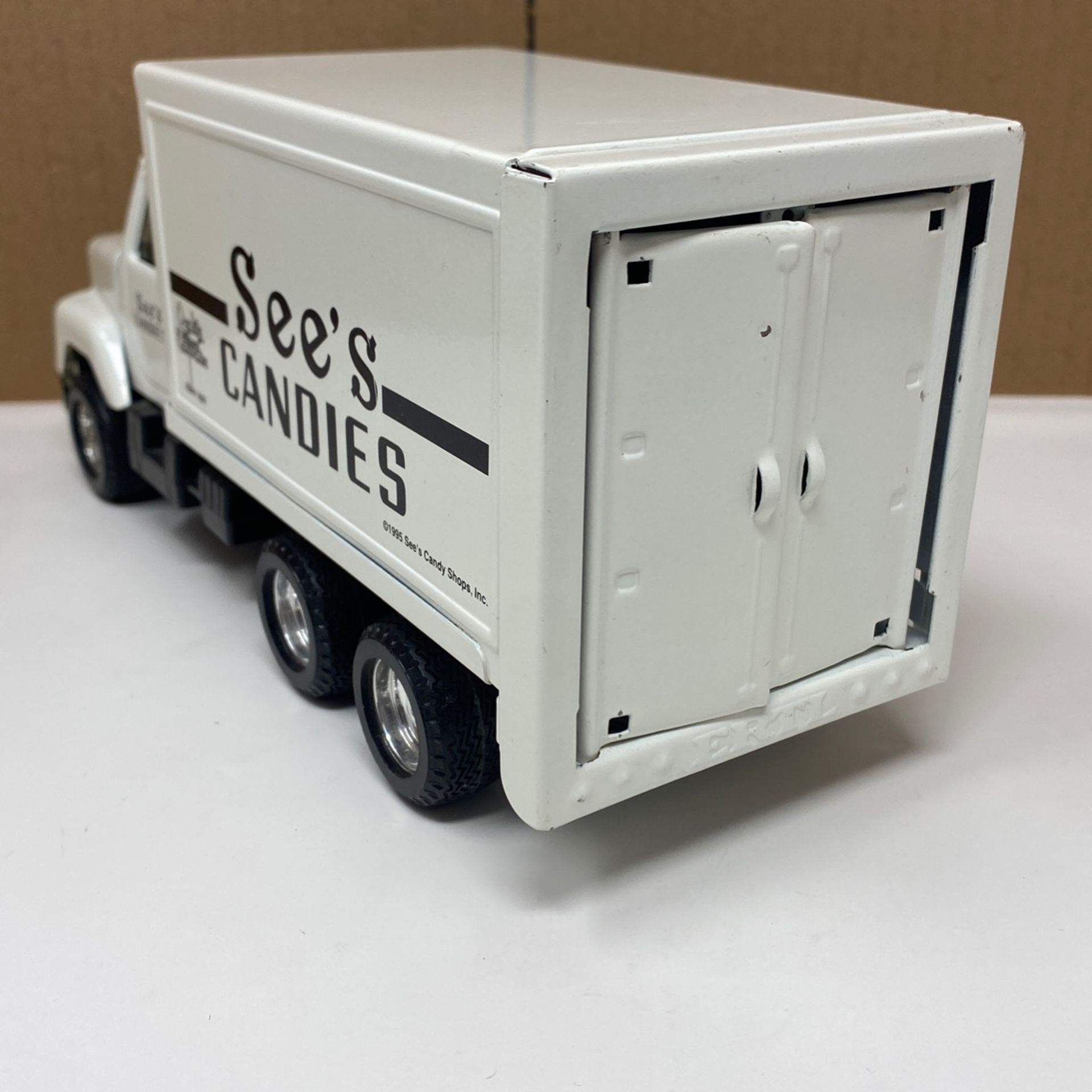 See’s Candies Metal Truck