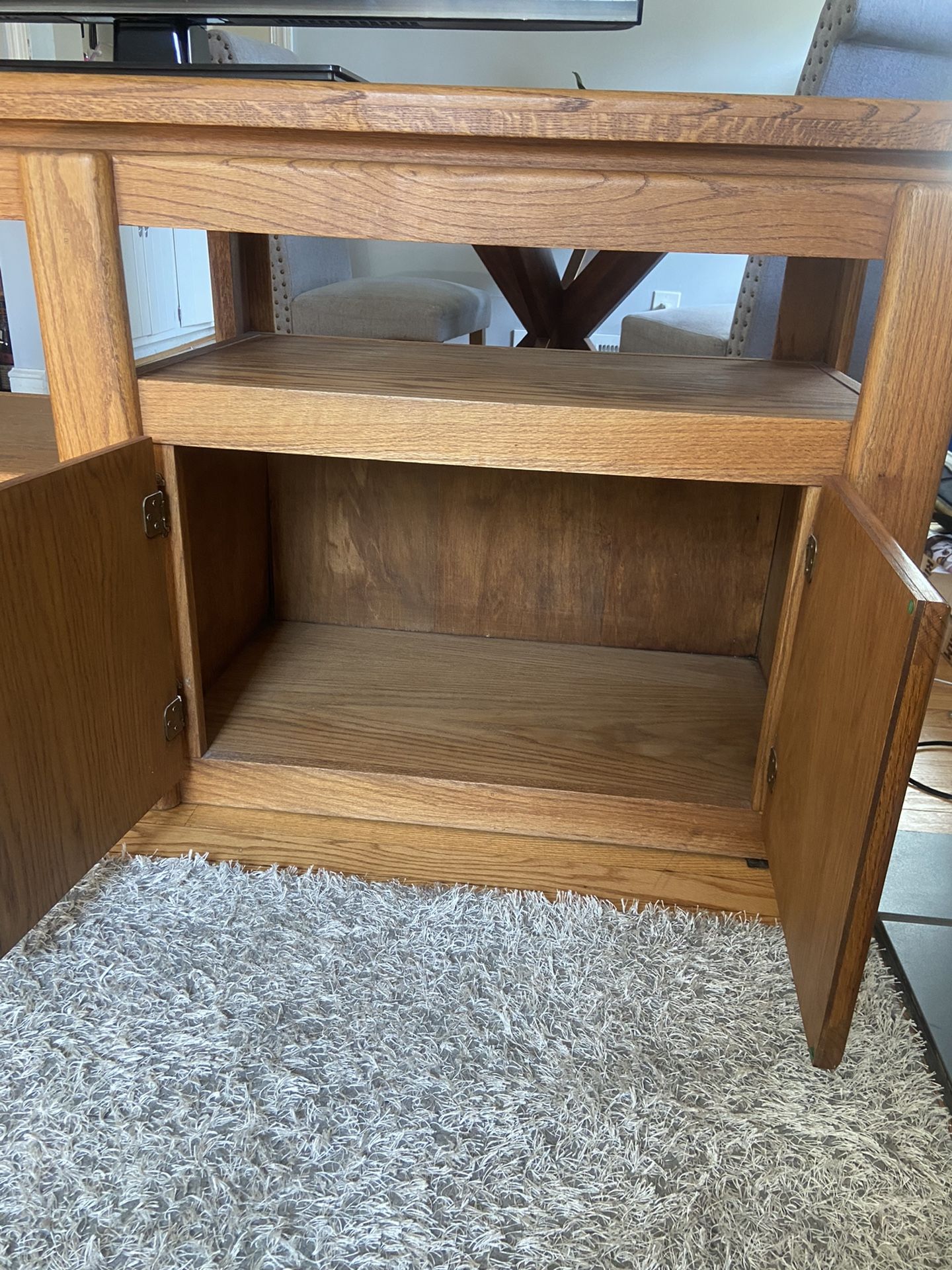 Solid Wood TV Stand