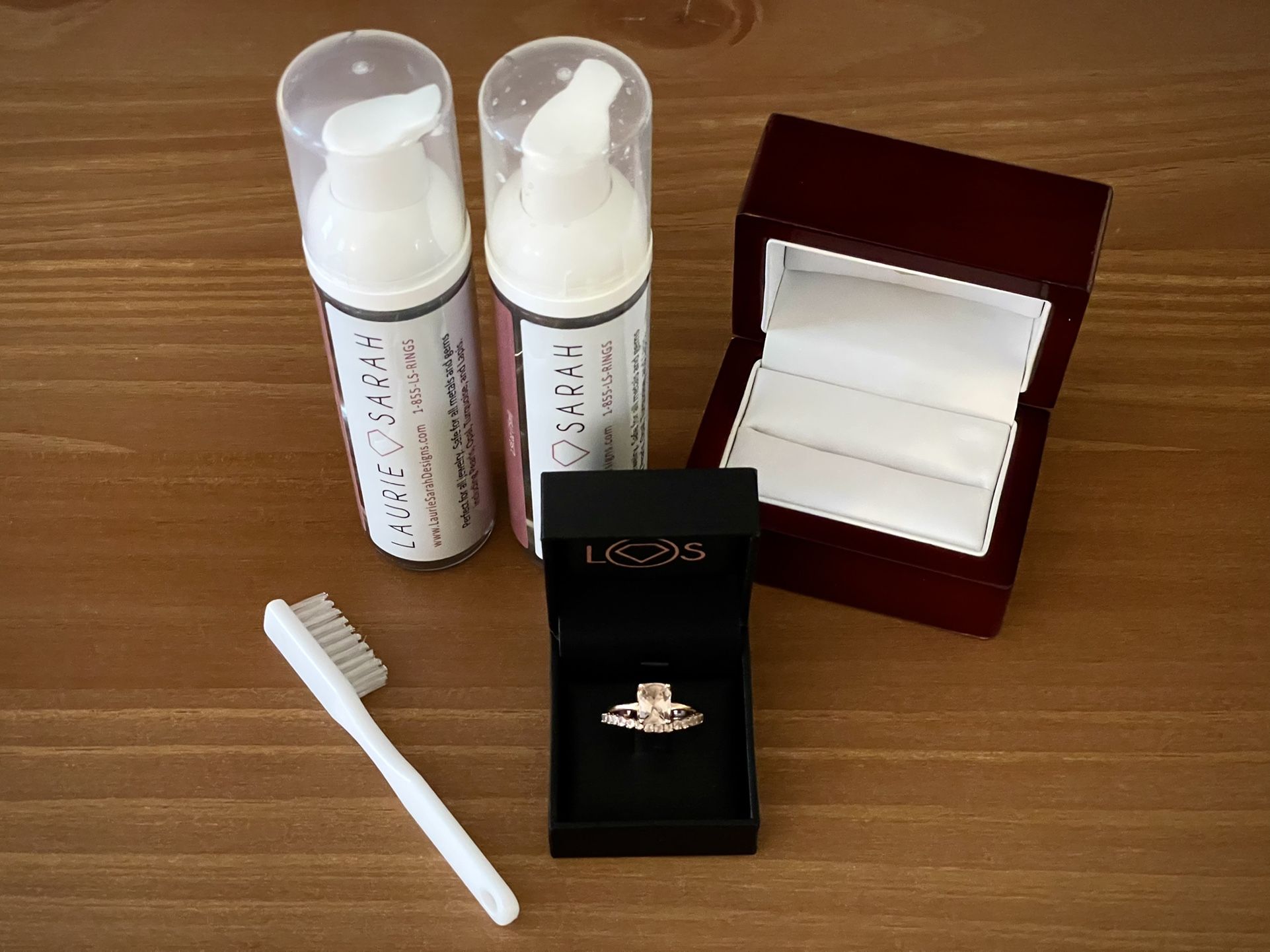 Rose Gold Morganite Set