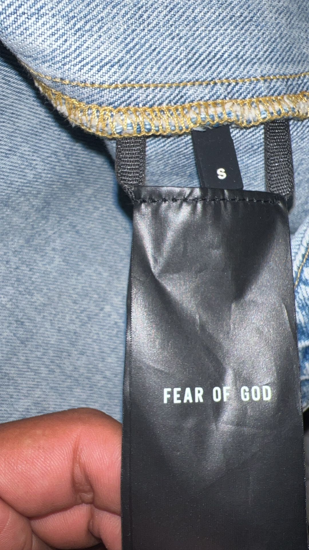 Fear Of God Denim Jacket