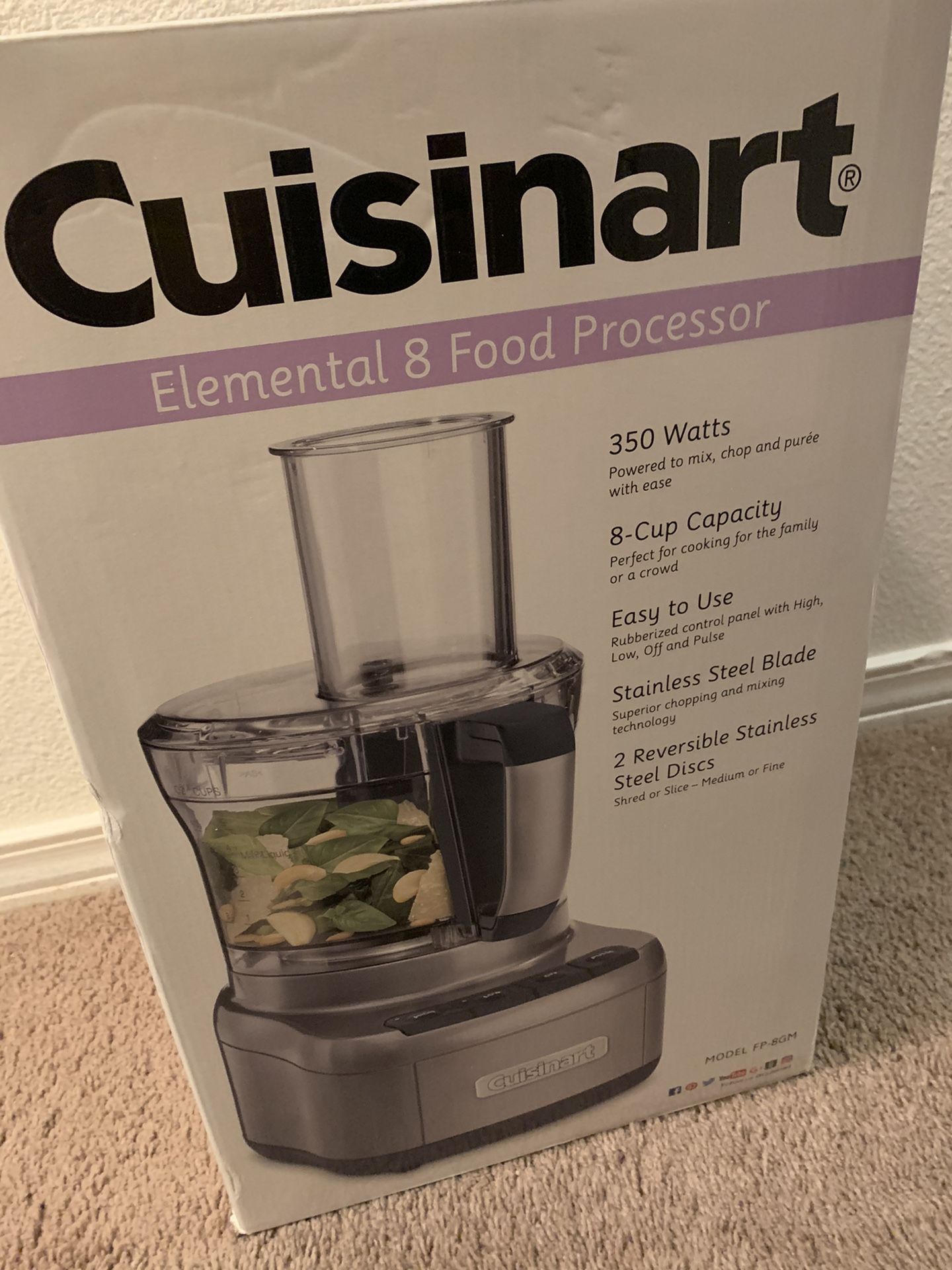 Cuisinart, Elemental 8 food processor