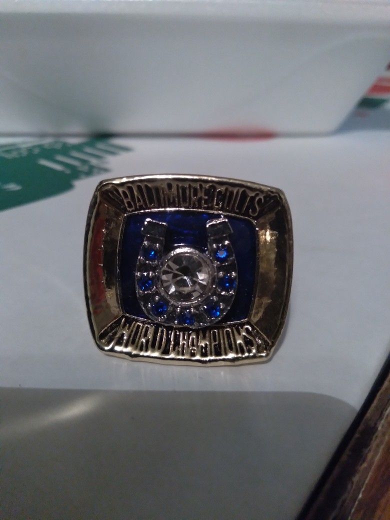 Baltimore Colts Championship Ring