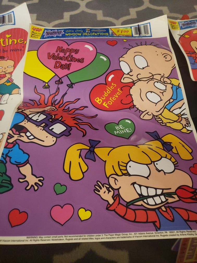 1990's Rugrats Valentine's Memorabilia