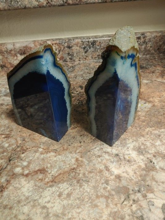 Brazilian Blue Agate Crystal Quartz