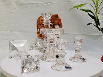 Waterford Chrystal Candleware Several styes Thumbnail