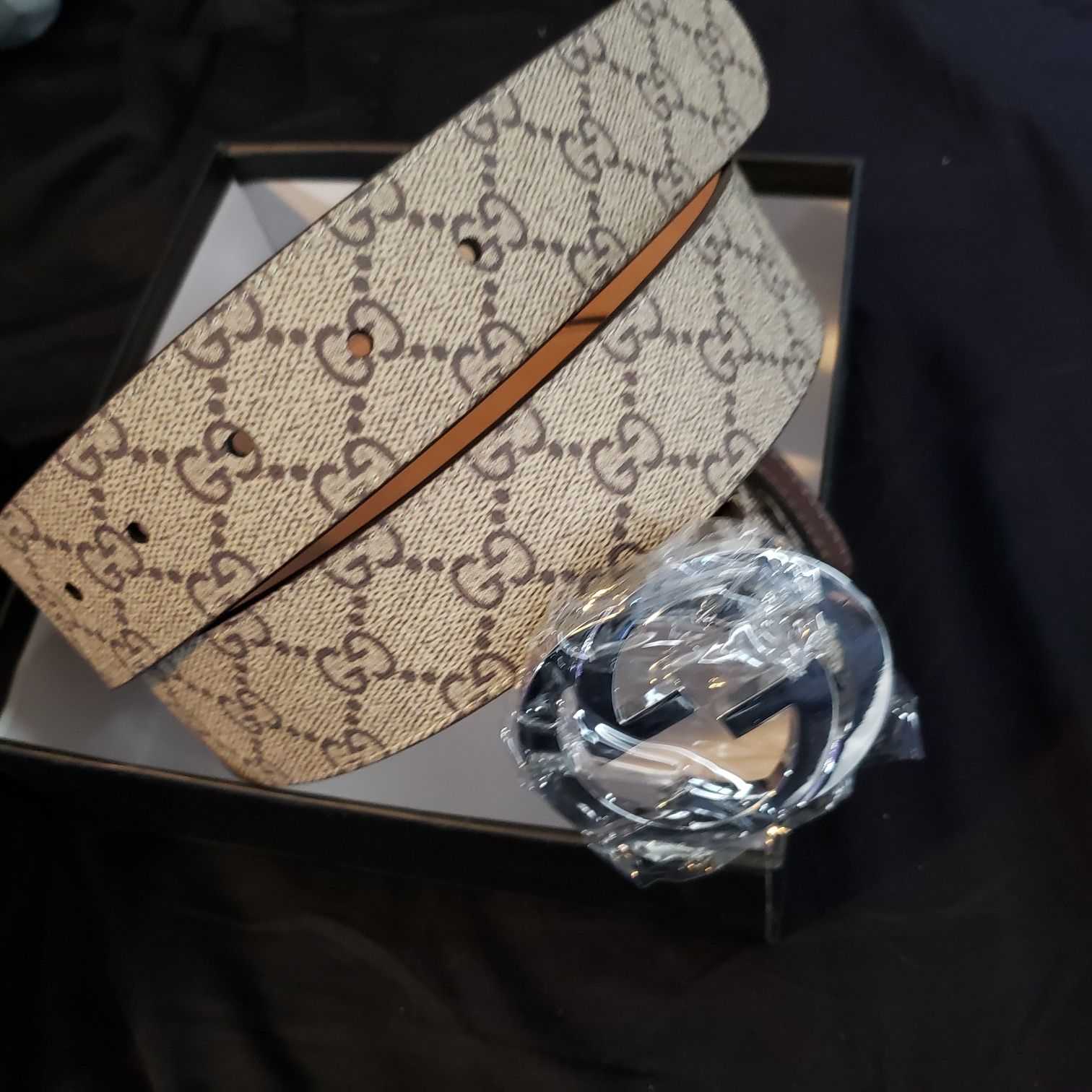 Gucci GG Supreme Belt (Sz EU100)
