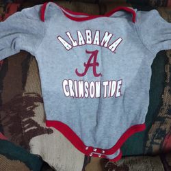 Alabama Infant's Onesie 3-6 Mo Thumbnail